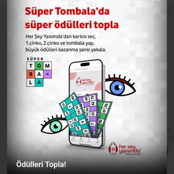Vodafone Uygulamasındaki İstenmeyen Çekiliş Daveti