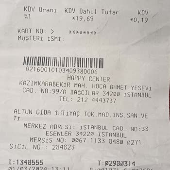 Happy Center Tecrübem: Beklenmedik Kart Kopyalama Olayı