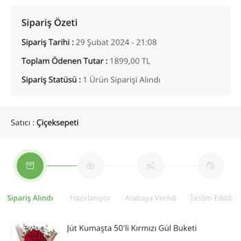 Çiçek Sepeti Etik Dışı Satıcıya Destek Ve Tüketici Mağduriyeti.