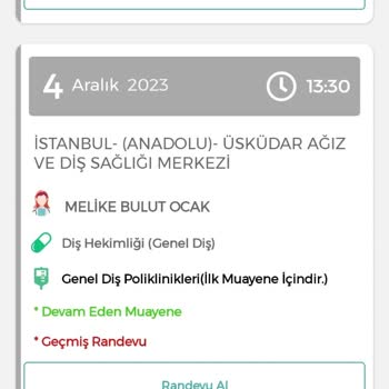 Sağlık Bakanlığı Üsküdar Ağız Ve Diş Sağlığı (diş Muayenesi)