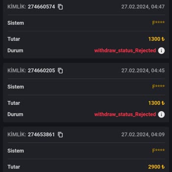 Bahis1000: Kazancımı Alamadım!