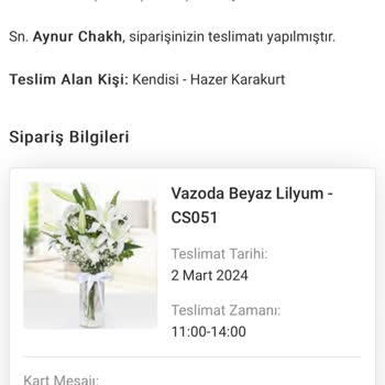 Bodrum Çiçek Lilyum Yerine Papatya Gönderilmiş