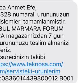 Teknosa Mağdur Oldum Yardım Edin