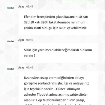 Tipobet'te Kazanç Hüsranı