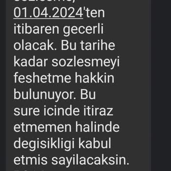 Nays Uygulaması Alakam Olmadığı Halde Sözleşme Yenileme Mesajı Attı
