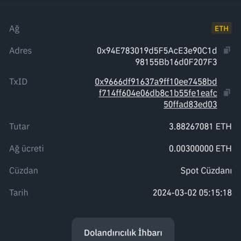 Binance Hesabım Komple Boşaltıldı