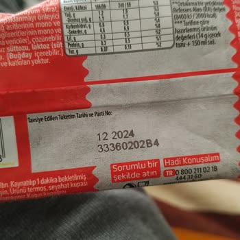 A101 Tarihi Geçmiş Ürünlerin Satışı Hakkında Şikayet