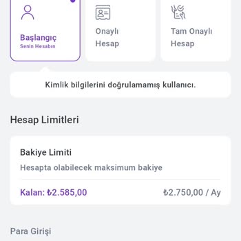 Hadi - TOM Bank Tam Onaylı Hesabına Ne Zaman Geçiyor