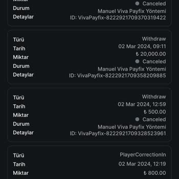 Casinoviva Paramı Aldı Vermedi