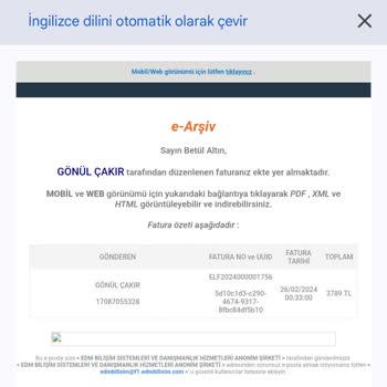 Edm İletişim Ve Teknolojileri (Homend&Jumbo) Şikayet