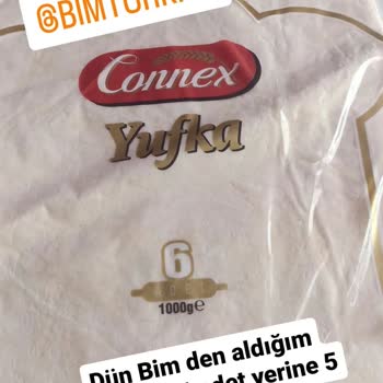 BİM De Ki Yufka