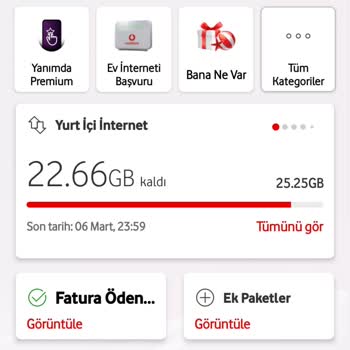 Vodafone Zorla Paket Dayatması