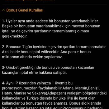 Orisbet Uydurma Bahanelerle Para Siliyor