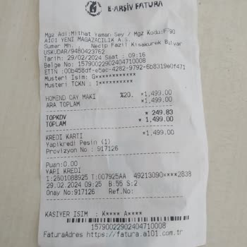 Homend Çaycı Bozuk Çıktı.