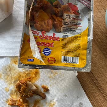 Erpiliç Soslu Piliç Kanat Şikayeti