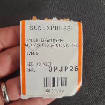 Sunexpress Hasarlı Bagajım İçin İşlem Yapamıyorum