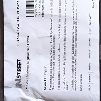 In Street Sattığı Ürünlerin Arkasında Durmuyor