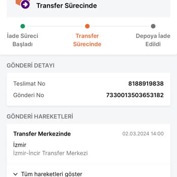 Trendyol Kargo Şirketi Alıcının Bilgisi Olmadan Ürünü İptal Ediyor