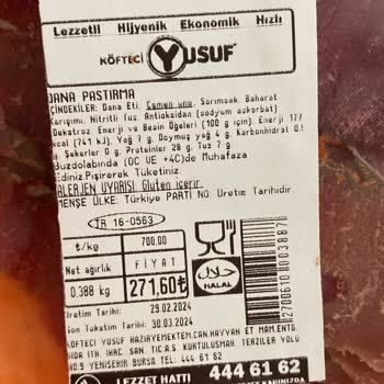 Trendyol/Köfteci Yusuf Order Discrepancy: Incorrect Weight & Refund Denied
