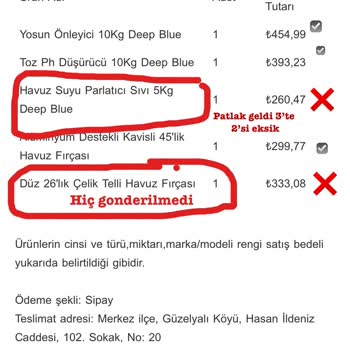 Havuz Hane Mağduriyetim