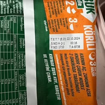 Knorr Noodle İçerisinden Canlı Kurt Çıktı