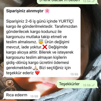 Roza Butik Beden Değişimi Beklentisi Karşılanmadı