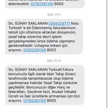Turkcell Recom. Takip Beni Rahat Bırak