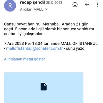 Schafer Kırık Gönderdiği Fincanların Yenisini Vermiyor