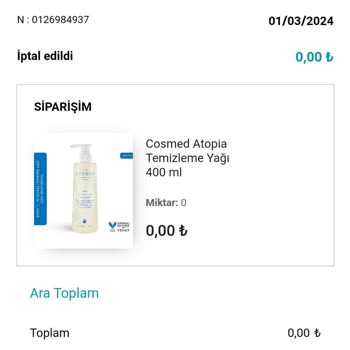 Watsons İptal Edilen Sipariş Ve Müşteri Memnuniyetsizliği
