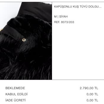 Zara Online İade Yapmıyor