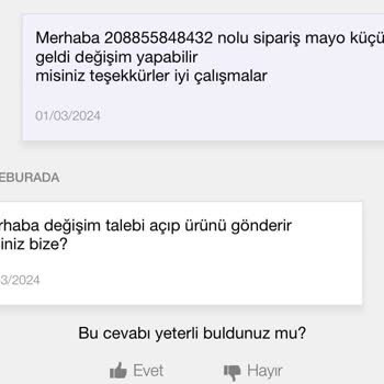 N11 Değişimin Kalkması Belirtilmemesi Ve Tüketicinin Aldatılması