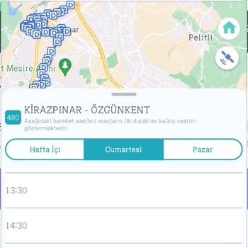 Kocaeli Büyükşehir Belediyesi 480 490 550B Gelmeme Ve Geç Kalmak