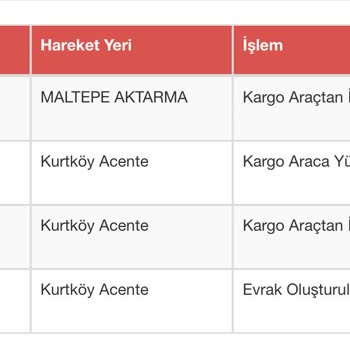 Sürat Kargo Demişler Ama Bilemedim.