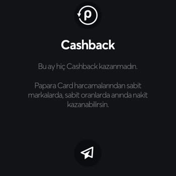 Papara Ulaşım Kartı Cashback Para İadesi Gelmedi