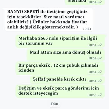 Banyosepeti.net, Ürünün Arkasında Durmuyor