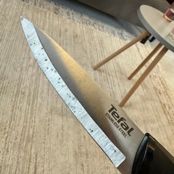Tefal Bıçağım Daha Birkaç Kez Kullandım Paslandı