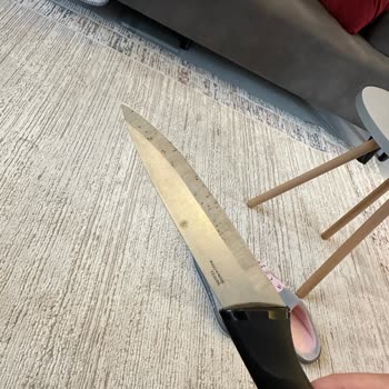 Tefal Bıçağım Daha Birkaç Kez Kullandım Paslandı