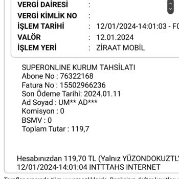 Superonline Biten Sözleşme İçin Her Ay Fatura Kesiyor Bana