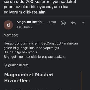 BetConstruct Hesabımı Askıya Aldı