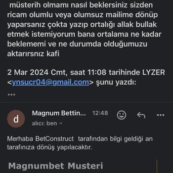 BetConstruct Hesabımı Askıya Aldı