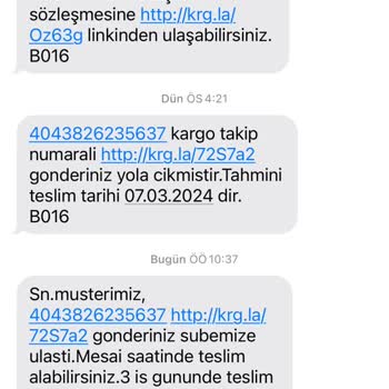 Aras Kargo Siparişimi Adresime Getirmediler