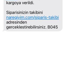 Nare Giyim Siparişim Ortada Yok