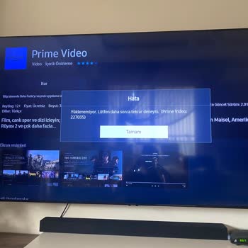 Samsung 65TU8000 Uxtk TV Uygulama Yüklemiyor