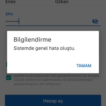 Sahibinden Hesap Açamıyorum Lütfen Bu