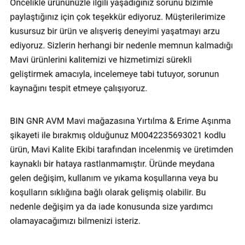 Mavi Ağ Kısmında Açılma Aşınma Çekme Pacada Tiftiklenme