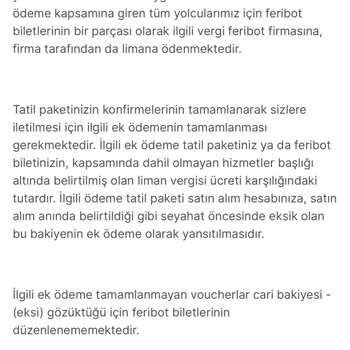 Feribotlines Kampanya Yalanı Liman Vergisi Saçmalığı