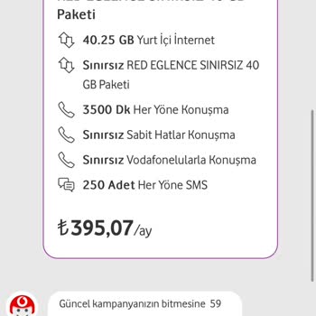 Vodafone Yüksek Tarife Ücretleri Ve Müşteri Memnuniyetsizliği
