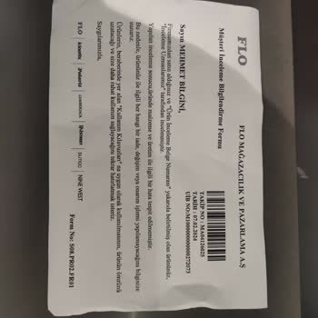 FLO Mağazası Garanti Kapsamındaki Lumberjack Ayakkabının Arkasında Dur