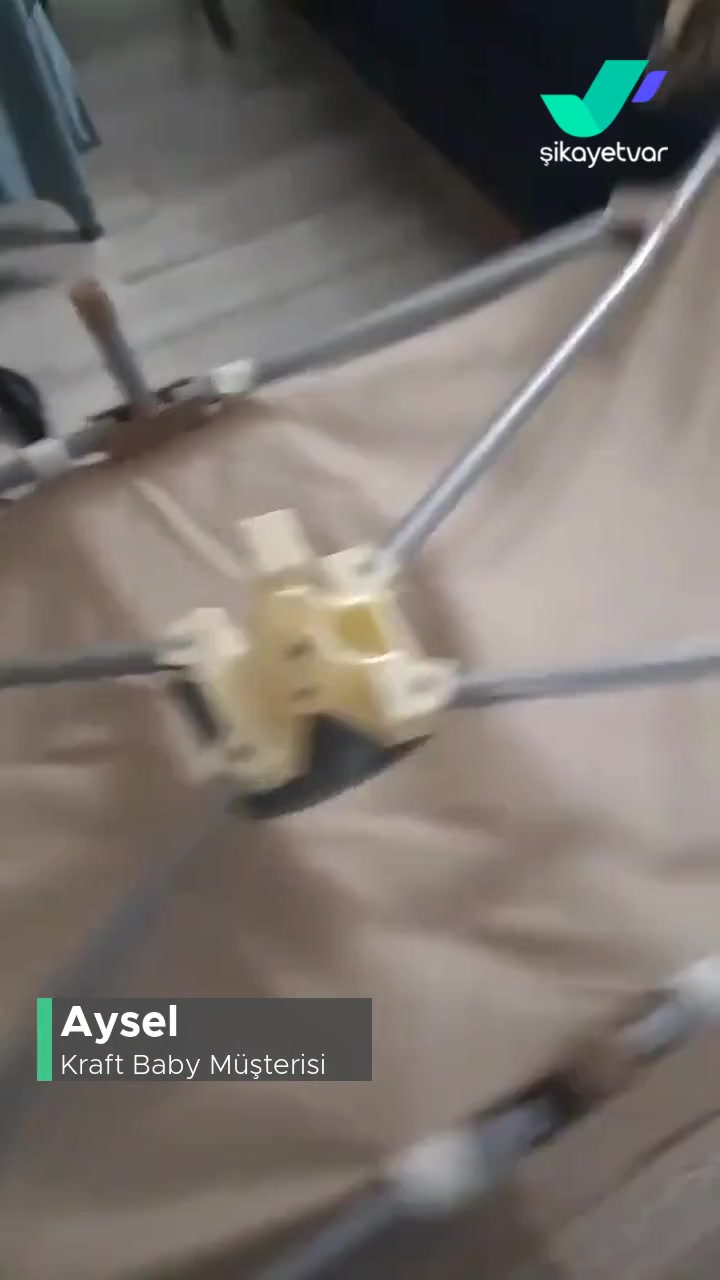 Kraft Baby Yatak Parkımın Açılıp Kapanma Kilidi Kırıldı Ve Yedek Parçasını İstiyor videonun kapak resmi