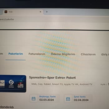 TOD Tv Tod Paket İçeriğini İzleyememe